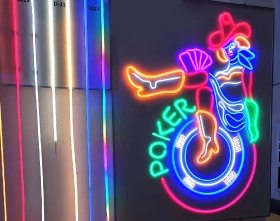 霓虹灯展示